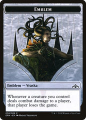 Vraska Emblem // Human Double-Sided Token [Challenger Decks 2020 Tokens] | Exor Games Truro