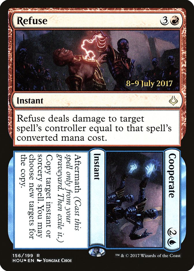 Refuse // Cooperate [Hour of Devastation Prerelease Promos] | Exor Games Truro
