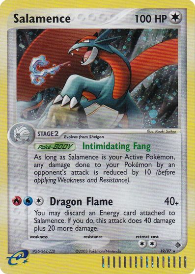 Salamence (19/97) (League Promo 2004) [League & Championship Cards] | Exor Games Truro