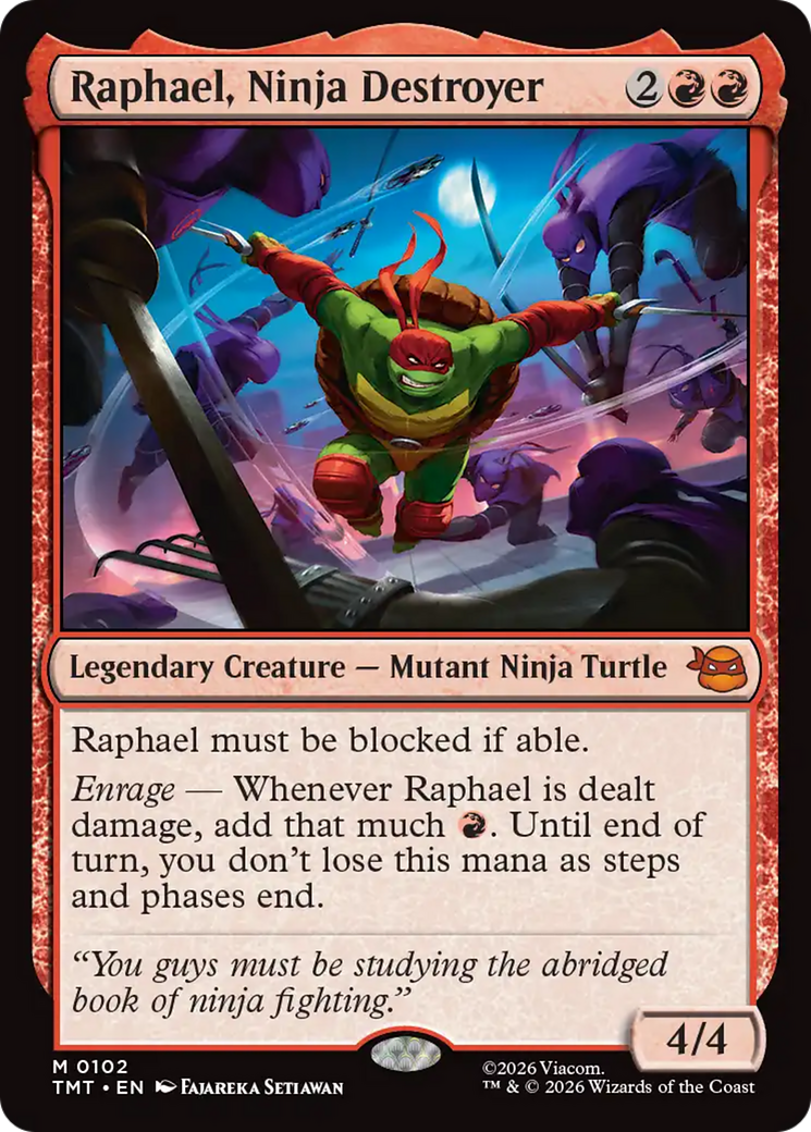 Raphael, Ninja Destroyer [Teenage Mutant Ninja Turtles] | Exor Games Truro