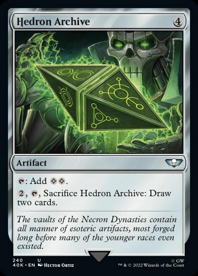 Hedron Archive (Surge Foil) [Warhammer 40,000] | Exor Games Truro