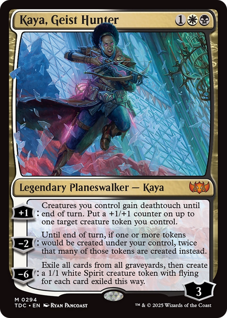Kaya, Geist Hunter [Tarkir: Dragonstorm Commander] | Exor Games Truro