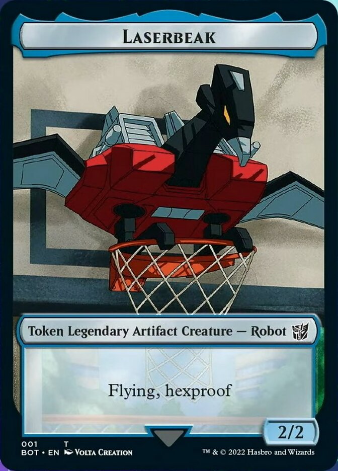 Laserbeak [Transformers Tokens] | Exor Games Truro