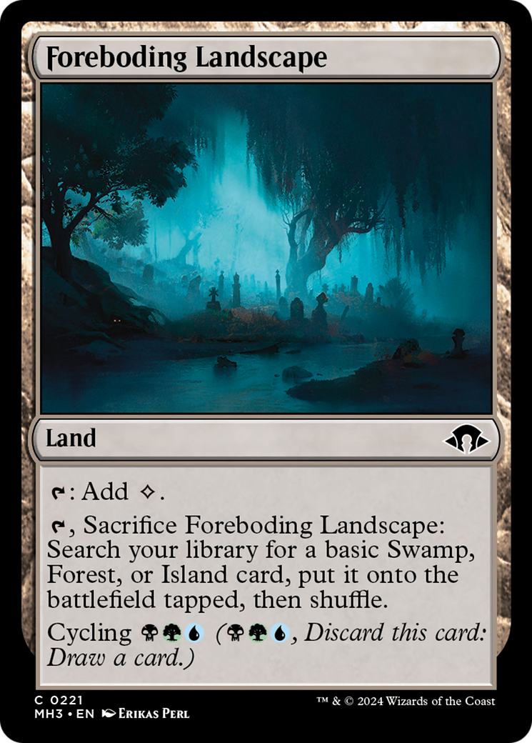 Foreboding Landscape [Modern Horizons 3] | Exor Games Truro