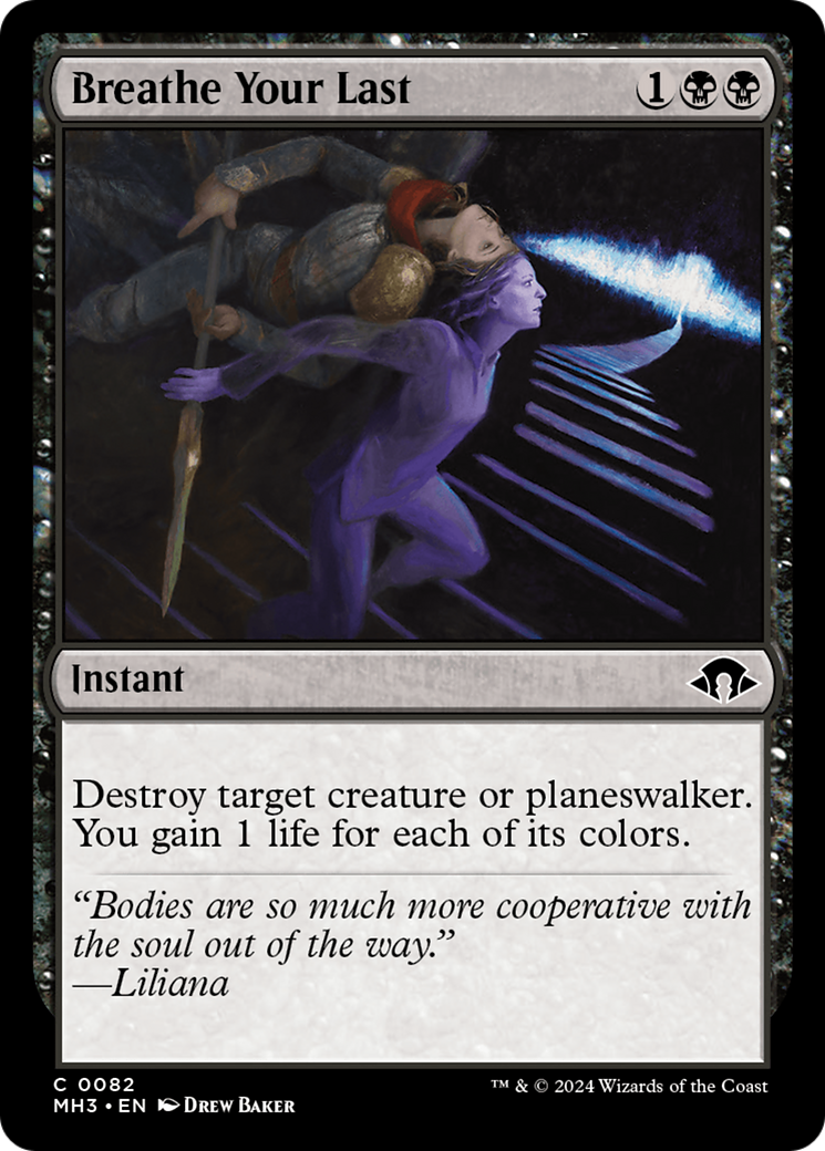 Breathe Your Last [Modern Horizons 3] | Exor Games Truro