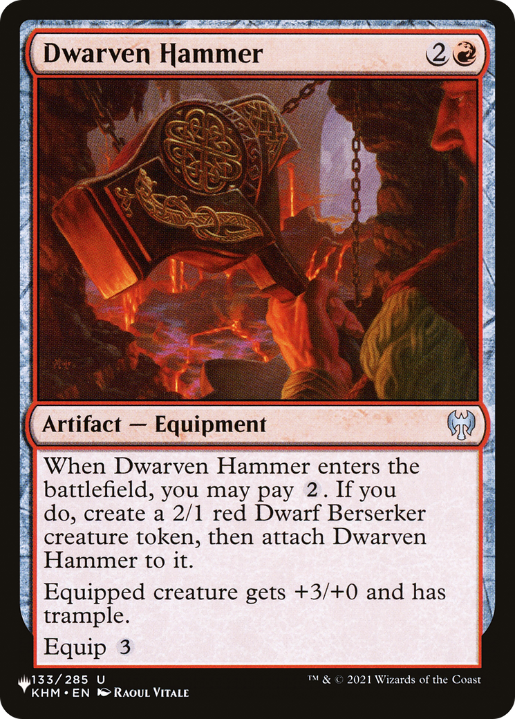 Dwarven Hammer [The List] | Exor Games Truro
