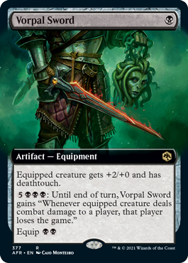 Vorpal Sword (Extended Art) [Dungeons & Dragons: Adventures in the Forgotten Realms] | Exor Games Truro