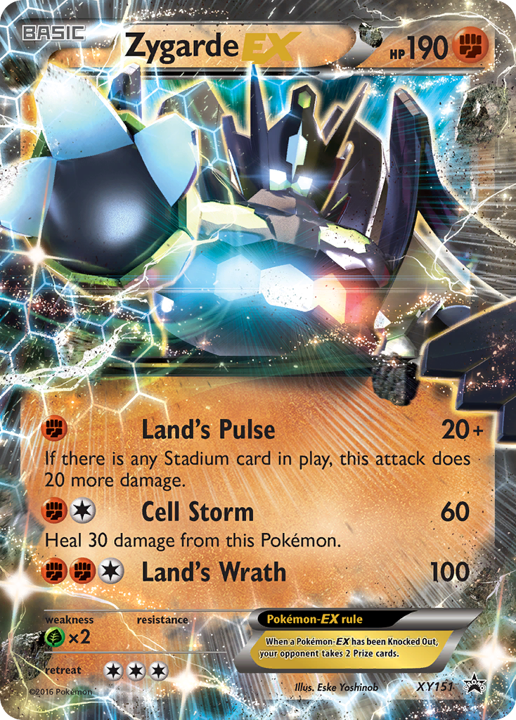 Zygarde EX (XY151) [XY: Black Star Promos] | Exor Games Truro