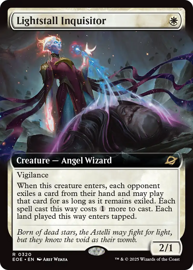 Lightstall Inquisitor (Extended Art) [Edge of Eternities] | Exor Games Truro