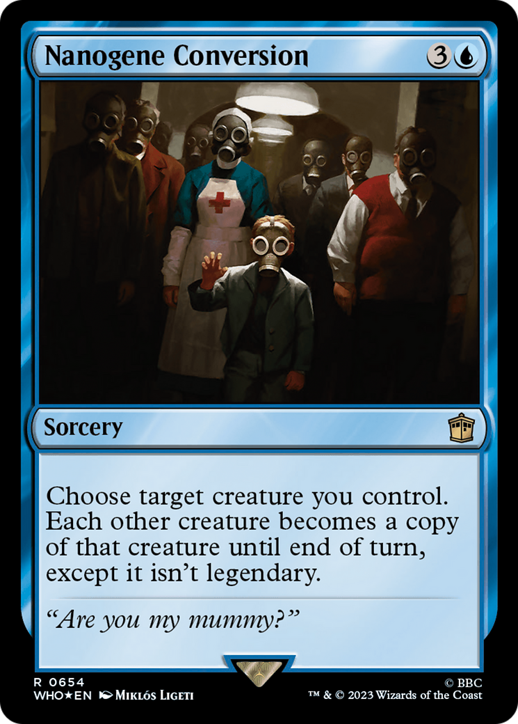 Nanogene Conversion (Surge Foil) [Doctor Who] | Exor Games Truro
