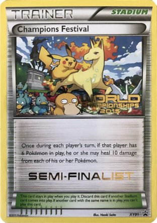 Champions Festival (XY91) (2015 Semi-Finalist) [XY: Black Star Promos] | Exor Games Truro