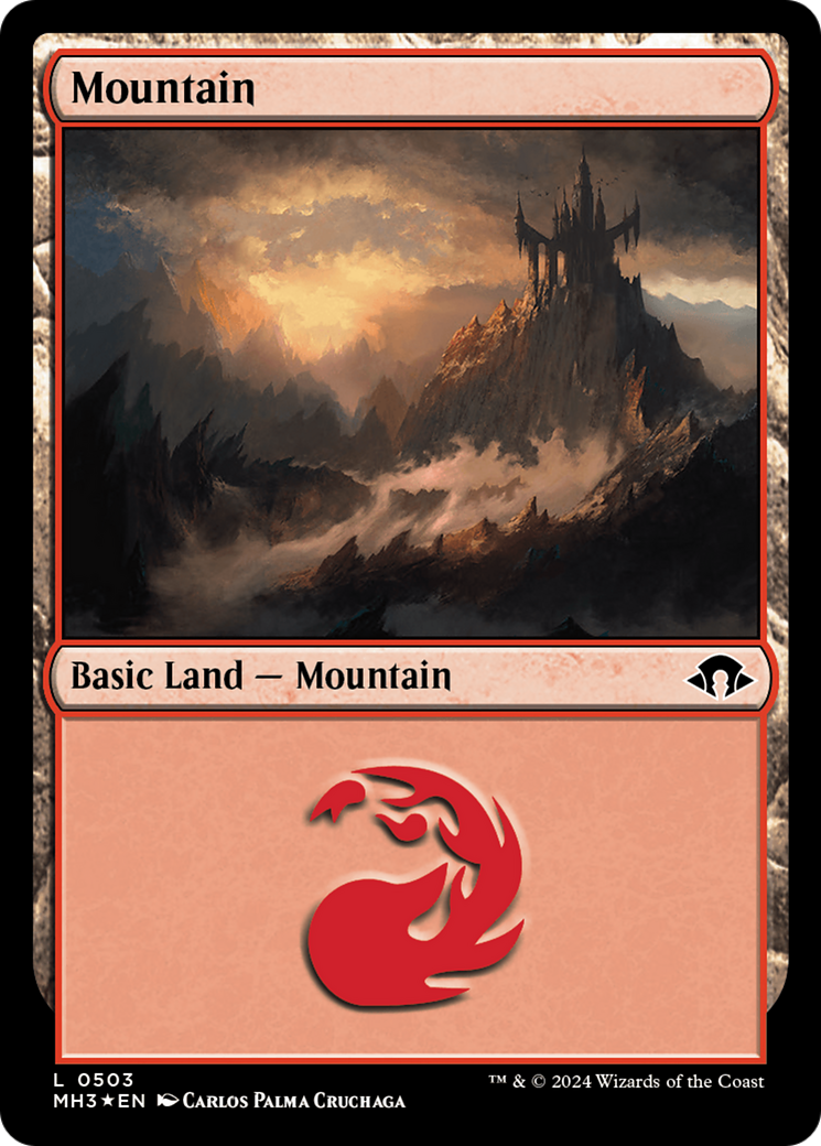 Mountain (0503) (Ripple Foil) [Modern Horizons 3] | Exor Games Truro