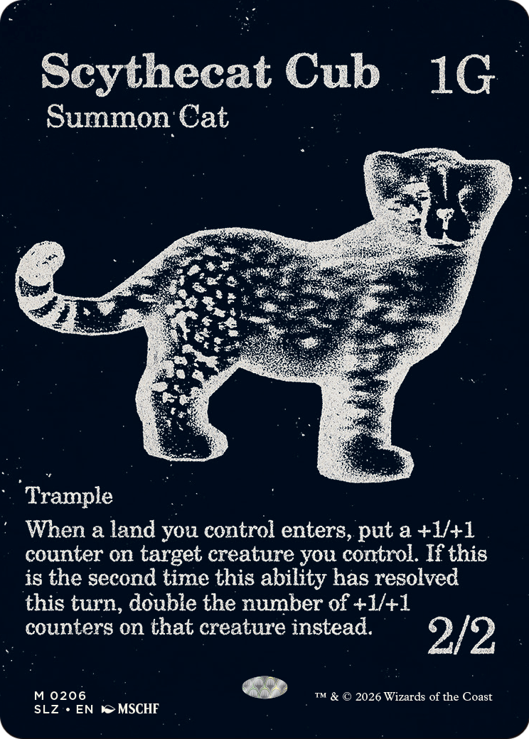 Scythecat Cub (0206) [Secret Lair x MSCHF: The Zeta Set] | Exor Games Truro