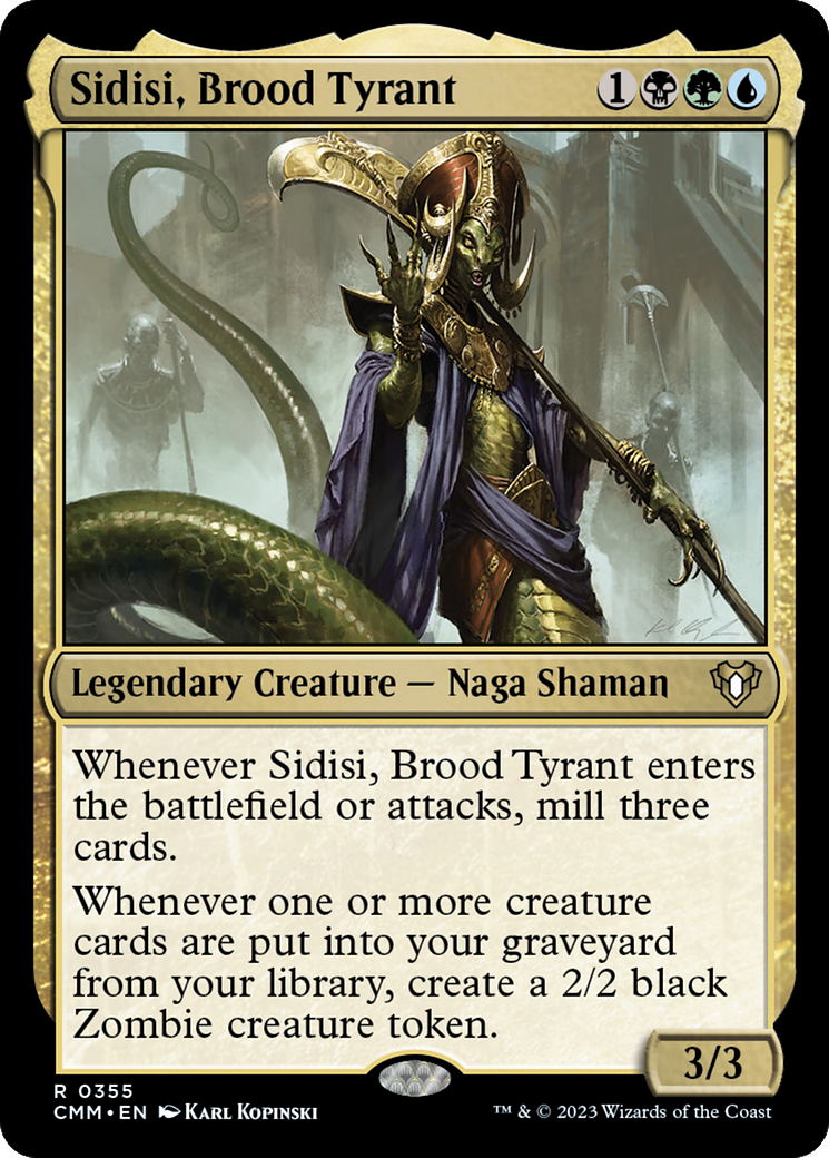 Sidisi, Brood Tyrant [Commander Masters] | Exor Games Truro