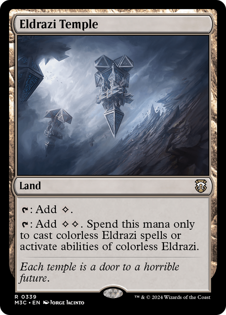 Eldrazi Temple (Ripple Foil) [Modern Horizons 3 Commander] | Exor Games Truro