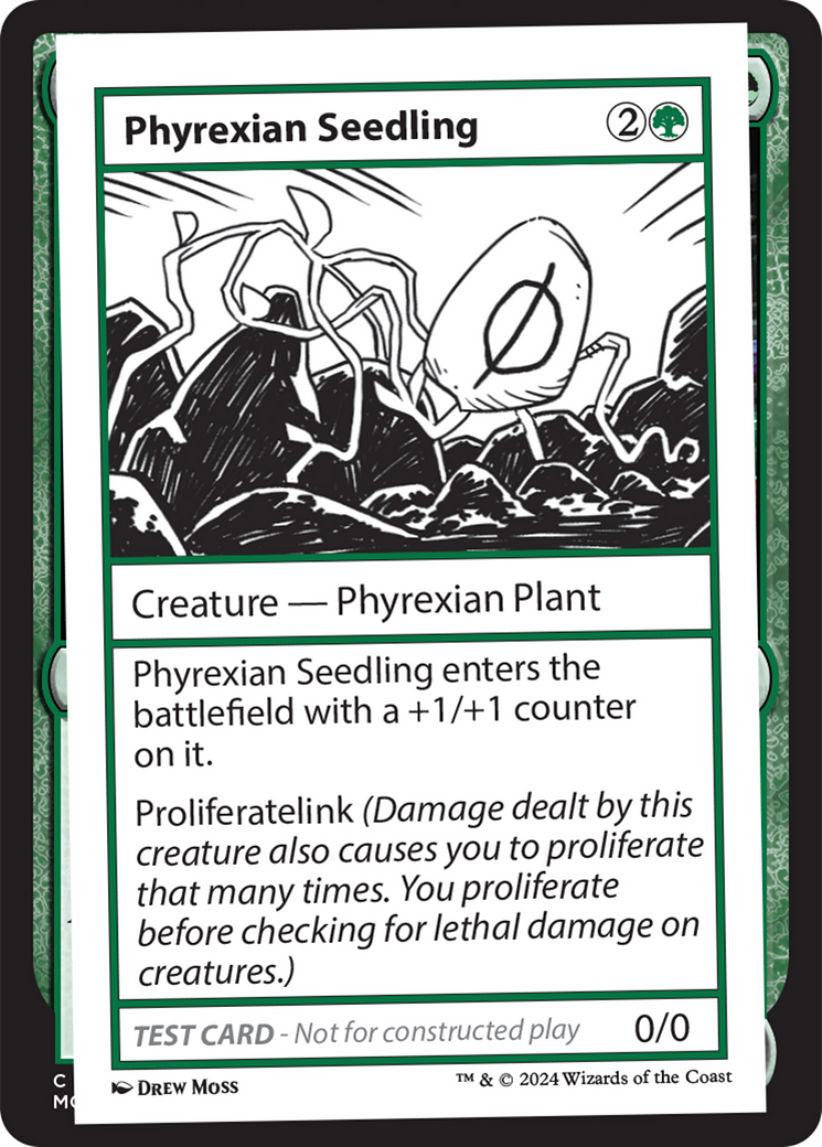 Phyrexian Seedling [Mystery Booster 2 Playtest Cards] | Exor Games Truro