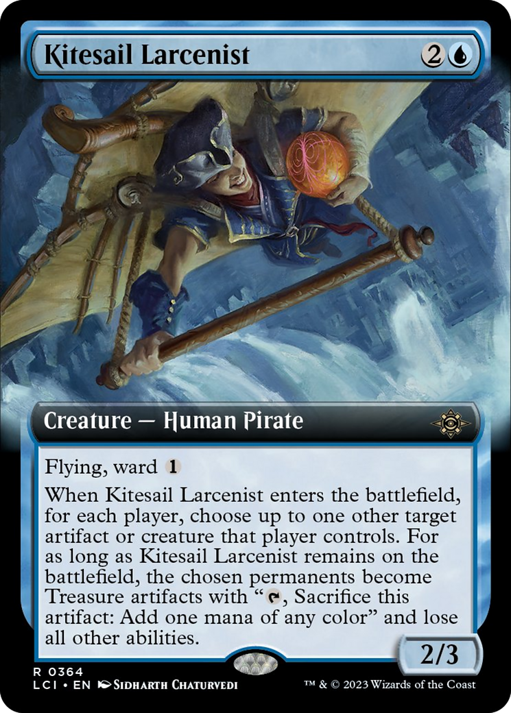 Kitesail Larcenist (Extended Art) [The Lost Caverns of Ixalan] | Exor Games Truro