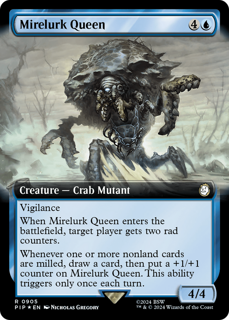 Mirelurk Queen (Extended Art) (Surge Foil) [Fallout] | Exor Games Truro