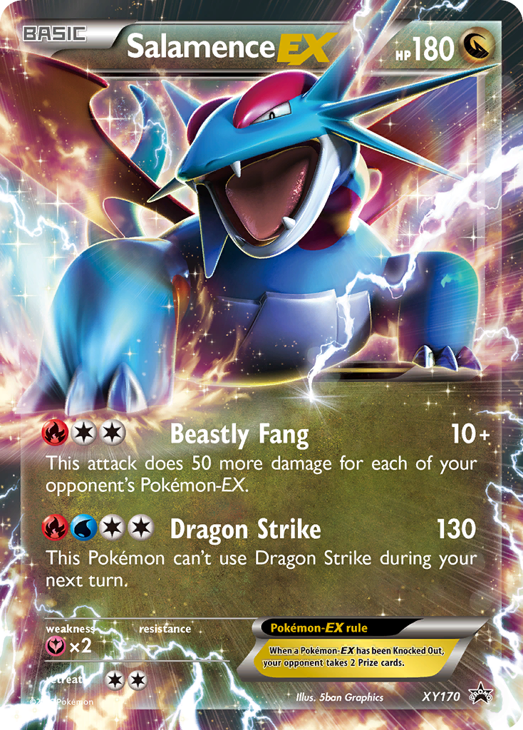 Salamence EX (XY170) [XY: Black Star Promos] | Exor Games Truro