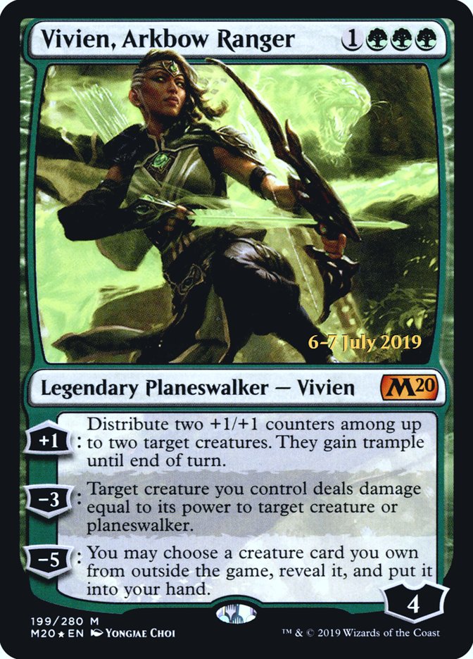 Vivien, Arkbow Ranger [Core Set 2020 Prerelease Promos] | Exor Games Truro