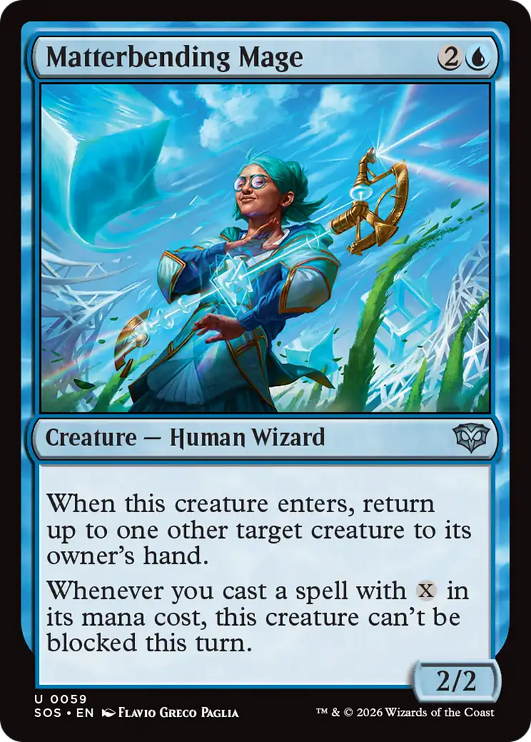 Matterbending Mage [Secrets of Strixhaven] | Exor Games Truro