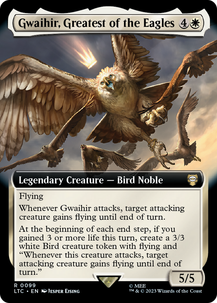 Gwaihir, Greatest of the Eagles (Extended Art) [The Lord of the Rings: Tales of Middle-Earth Commander] | Exor Games Truro