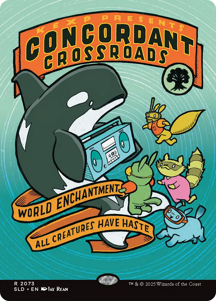 Concordant Crossroads (2073) (Rainbow Foil) [Secret Lair Drop Series] | Exor Games Truro
