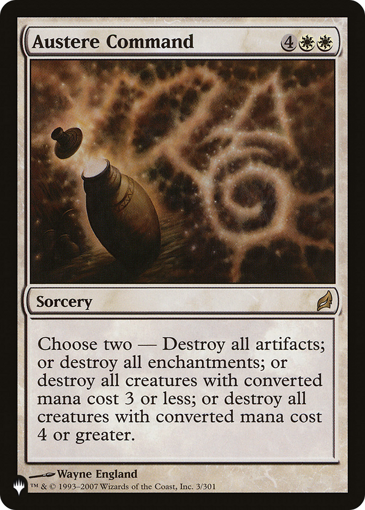 Austere Command (Surge Foil) [Marvel Super Heroes Commander] | Exor Games Truro