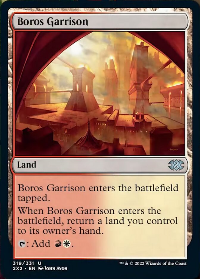 Boros Garrison [Double Masters 2022] | Exor Games Truro