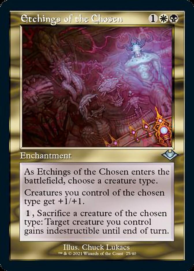 Etchings of the Chosen (Retro) [Modern Horizons] | Exor Games Truro