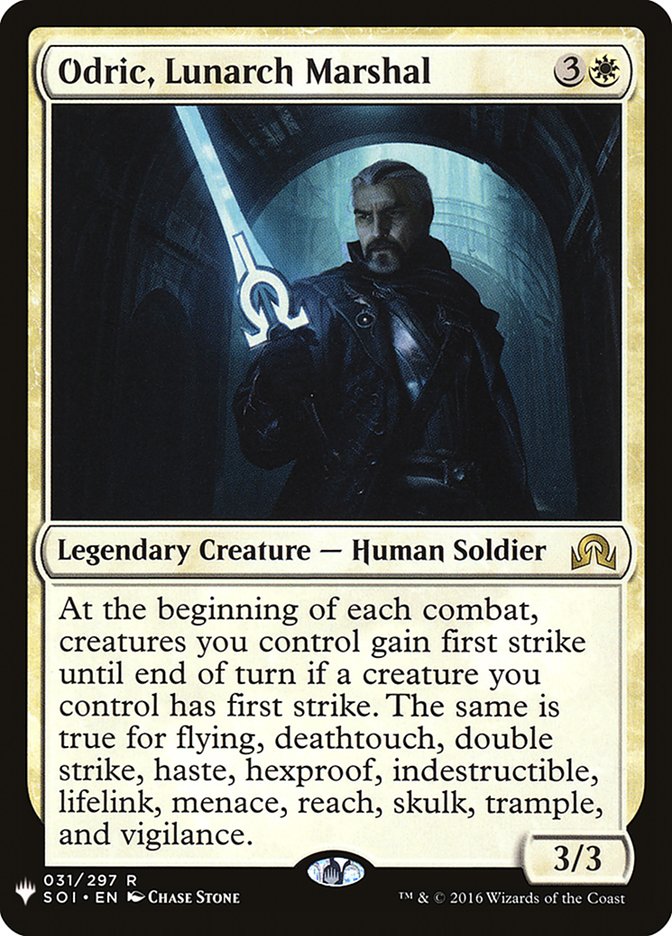 Odric, Lunarch Marshal [The List] | Exor Games Truro