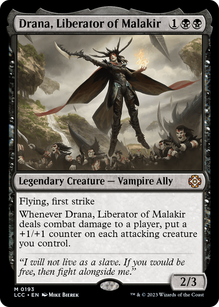Drana, Liberator of Malakir [The Lost Caverns of Ixalan Commander] | Exor Games Truro