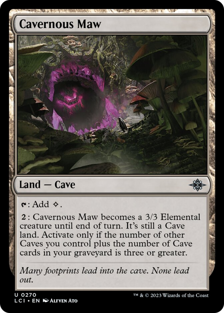 Cavernous Maw [The Lost Caverns of Ixalan] | Exor Games Truro