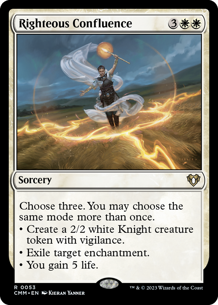 Righteous Confluence [Commander Masters] | Exor Games Truro