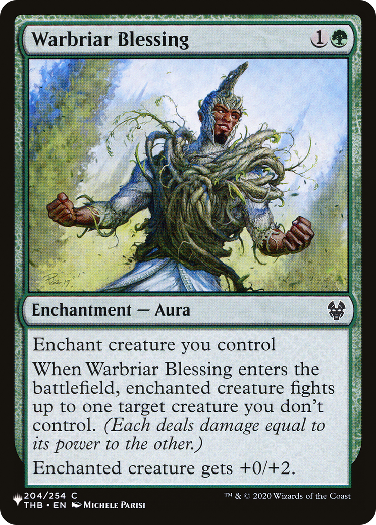 Warbriar Blessing [The List Reprints] | Exor Games Truro