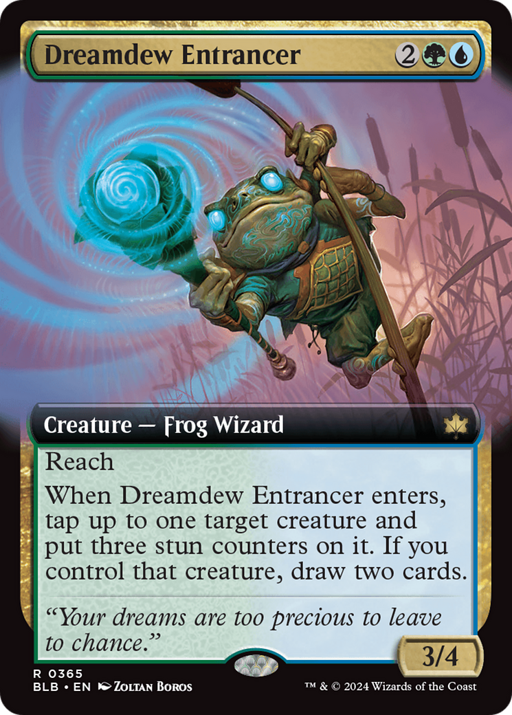 Dreamdew Entrancer (Extended Art) [Bloomburrow] | Exor Games Truro