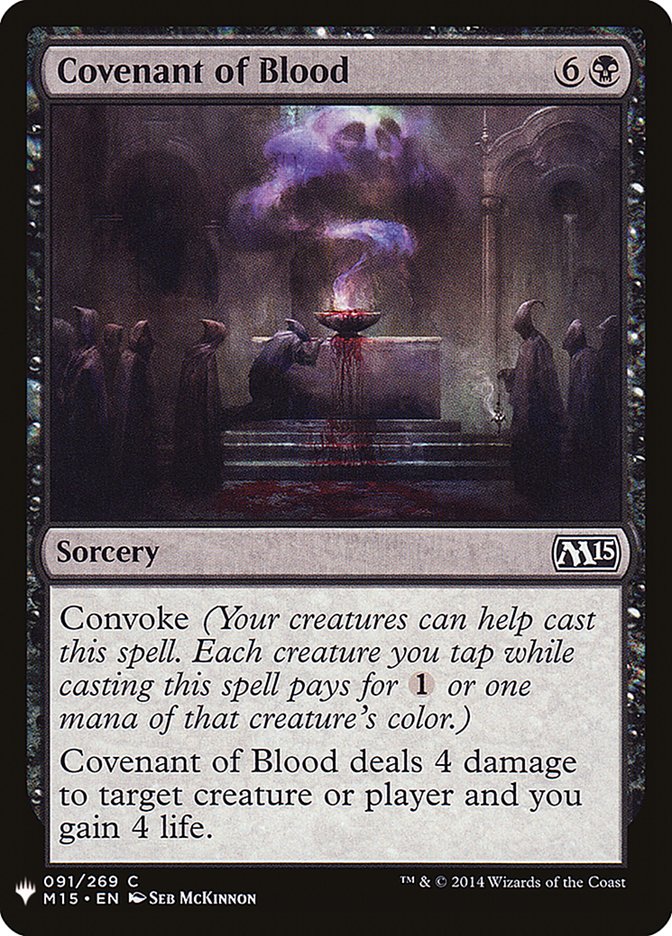 Covenant of Blood [Mystery Booster] | Exor Games Truro