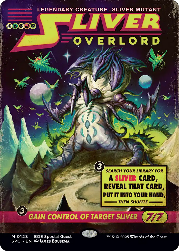 Sliver Overlord (Showcase) [Edge of Eternities Special Guests] | Exor Games Truro