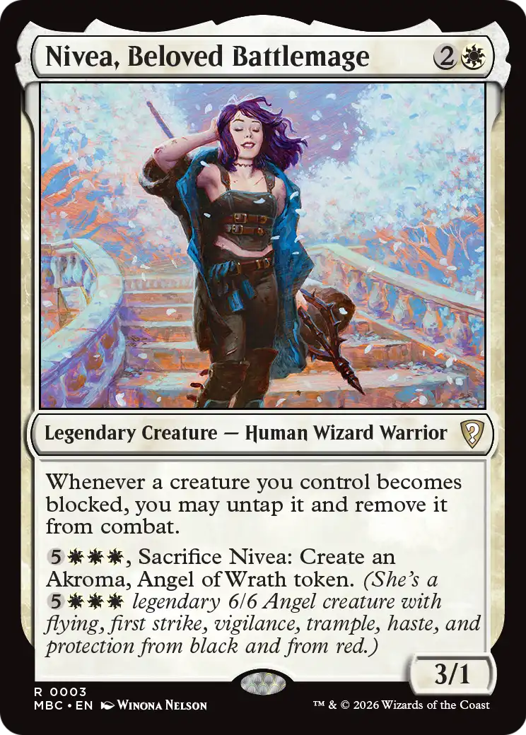 Nivea, Beloved Battlemage [Mystery Booster: Commander Edition] | Exor Games Truro