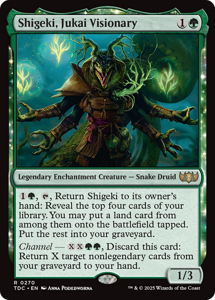 Shigeki, Jukai Visionary [Tarkir: Dragonstorm Commander] | Exor Games Truro