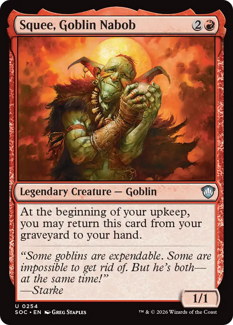 Squee, Goblin Nabob [Secrets of Strixhaven Commander] | Exor Games Truro