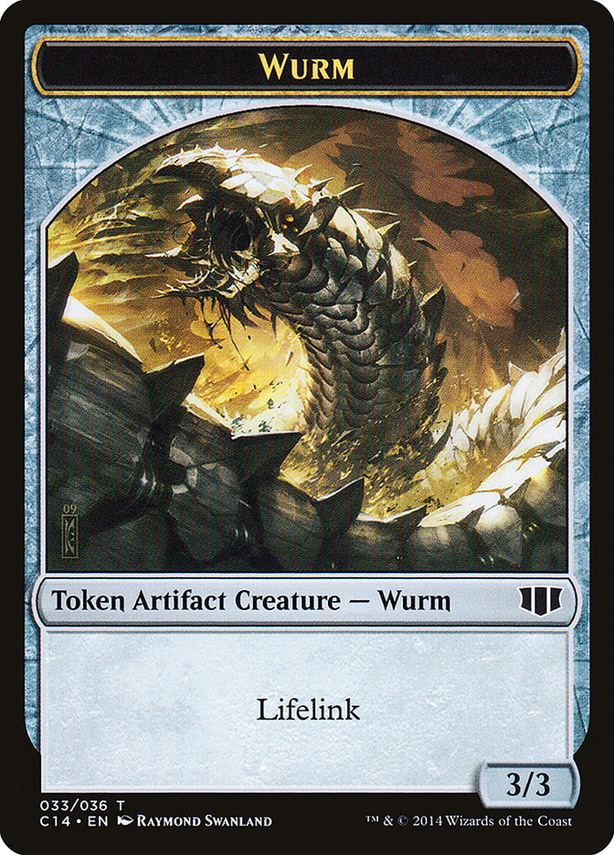 Wurm (033/036) // Goat Double-Sided Token [Commander 2014 Tokens] | Exor Games Truro