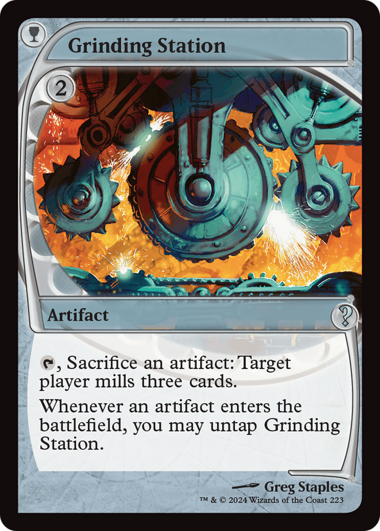 Grinding Station (Future Sight) [Mystery Booster 2] | Exor Games Truro