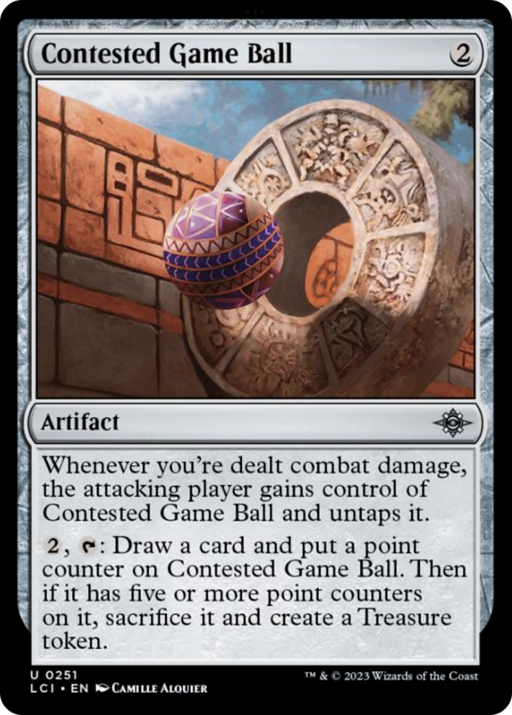 Contested Game Ball [The Lost Caverns of Ixalan] | Exor Games Truro