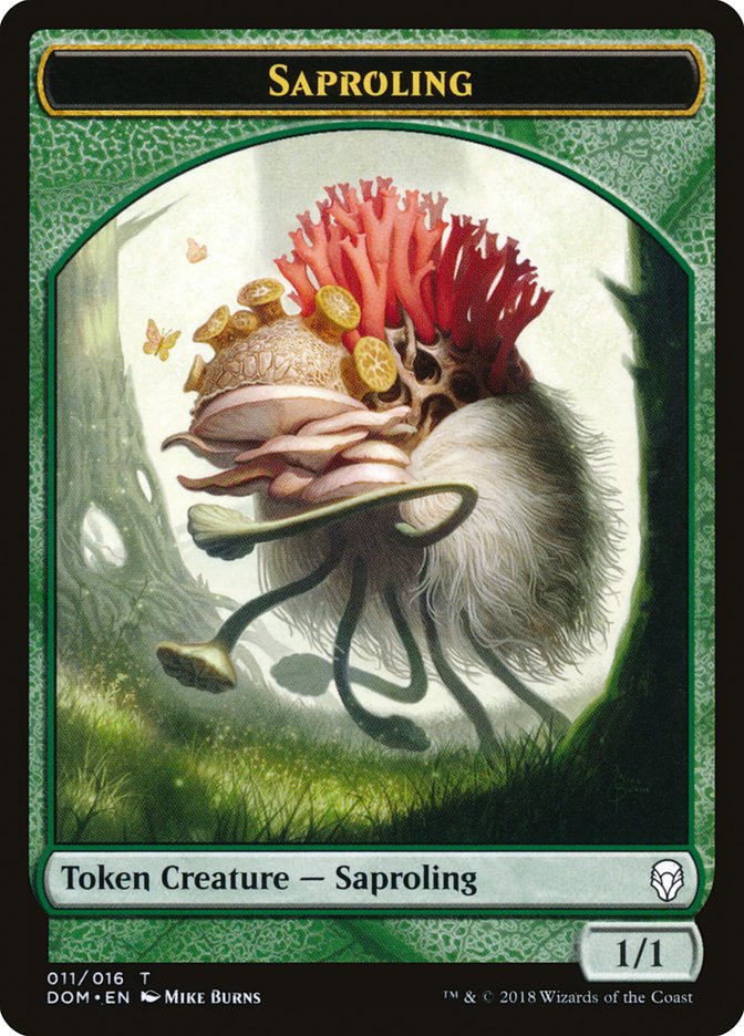 Saproling Token (011/016) [Dominaria Tokens] | Exor Games Truro