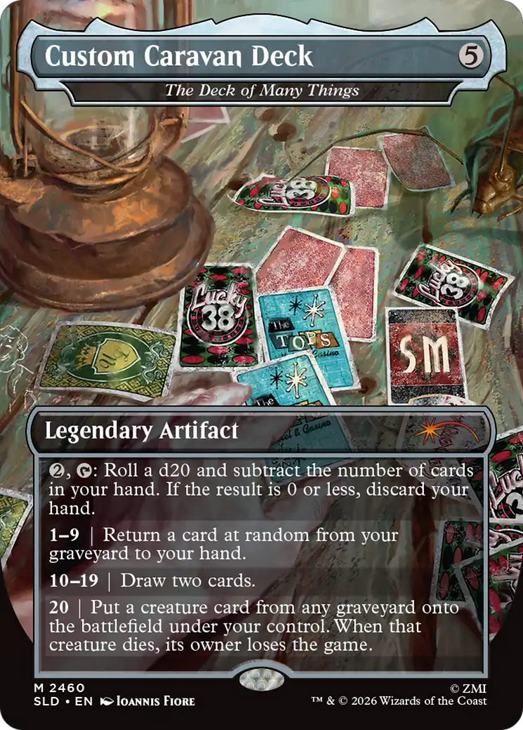 Custom Caravan Deck - The Deck of Many Things [Secret Lair Drop Series] | Exor Games Truro