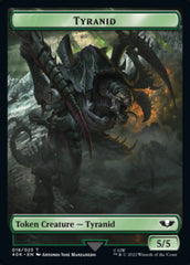 Tyranid (017) // Tyranid (018) Double-Sided Token (Surge Foil) [Warhammer 40,000 Tokens] | Exor Games Truro