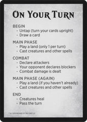 Rules Card [War of the Spark Tokens] | Exor Games Truro