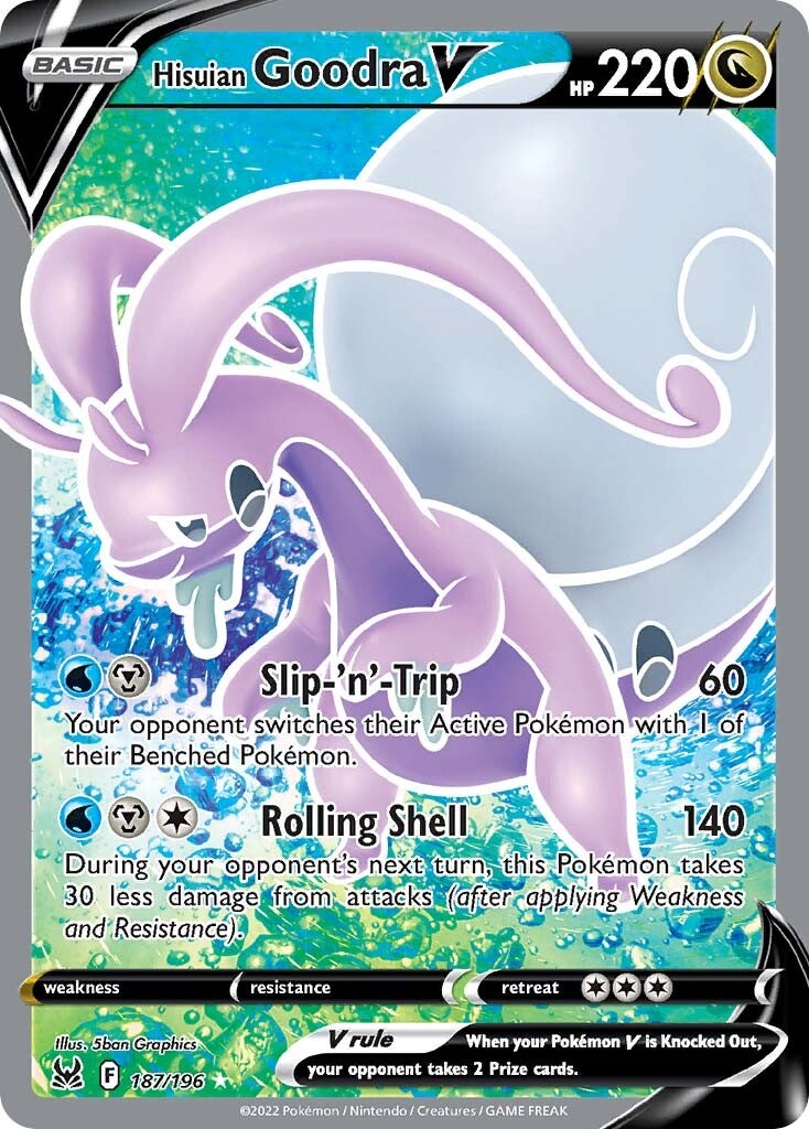 Hisuian Goodra V (187/196) [Sword & Shield: Lost Origin] | Exor Games Truro