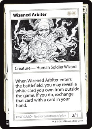 Wizened Arbiter (2021 Edition) [Mystery Booster Playtest Cards] | Exor Games Truro